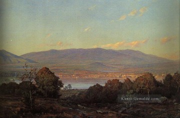  William Galerie - Sonnenuntergang am Center Harbor New Hampshire Szenerie William Trost Richards